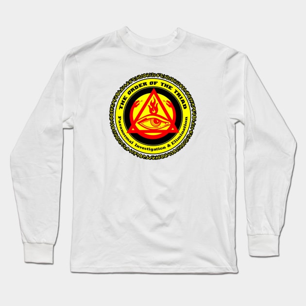 Order of the Triad (Alt Print) Long Sleeve T-Shirt by Nerdology